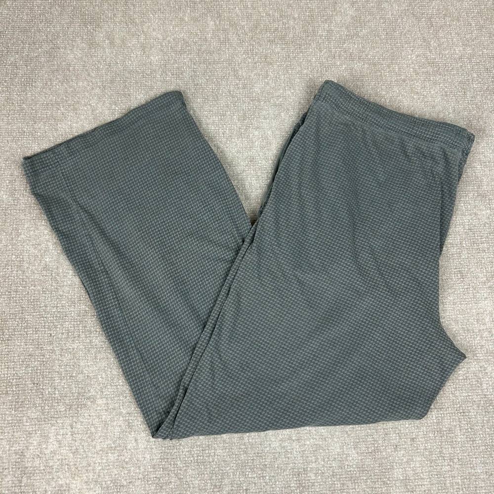 Merona Sleepwear Pajama Pants Mens‎ Large Gray Houndstooth Loungewear Drawstring